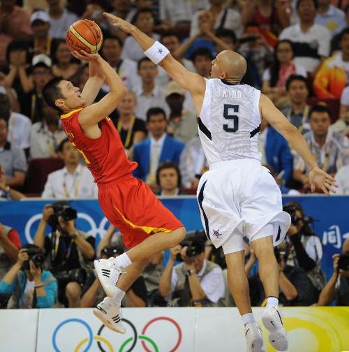 08年中国男篮vs美国