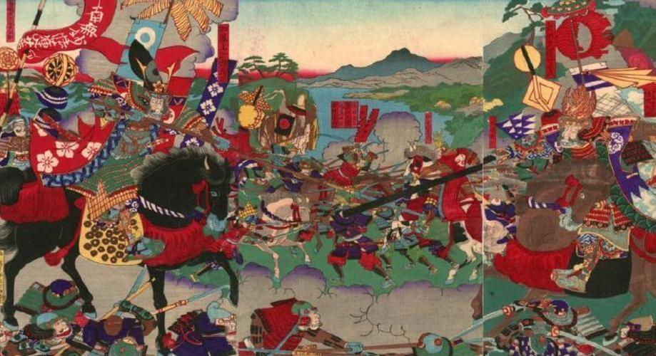 唐朝时中国军队vs日本的相关图片