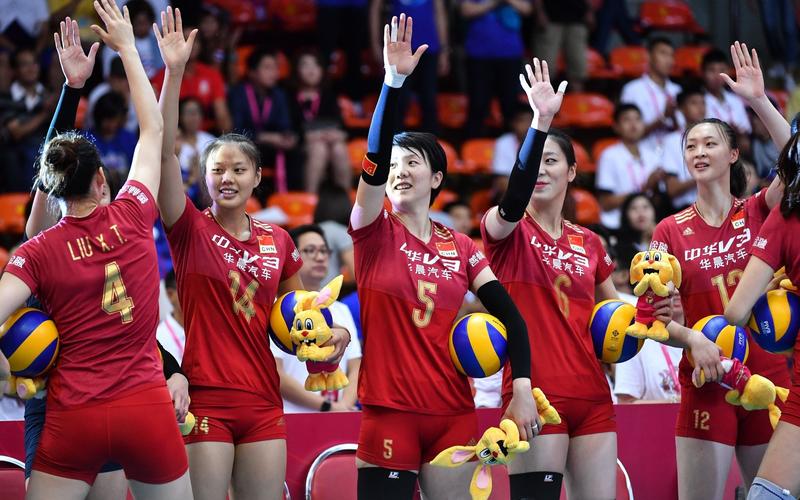 女排亚青赛中国vs泰国的相关图片